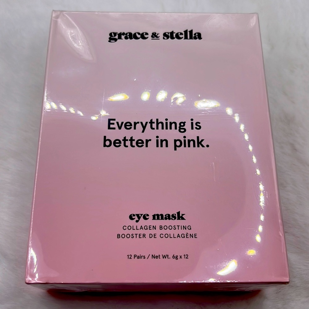 4/$25 NEW Grace and Stella Collagen Boosting Eye Mask